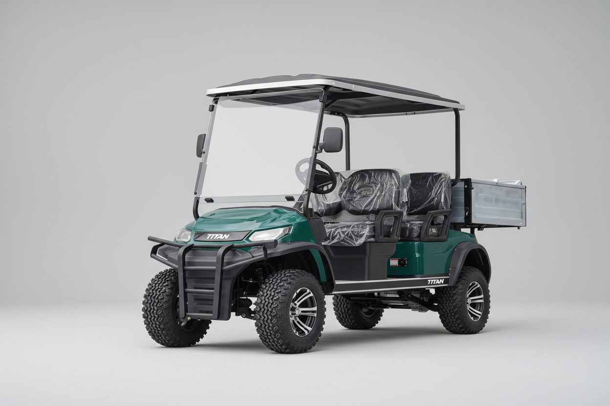 XF4 Cargo - Metallic Green Body & Black Seats