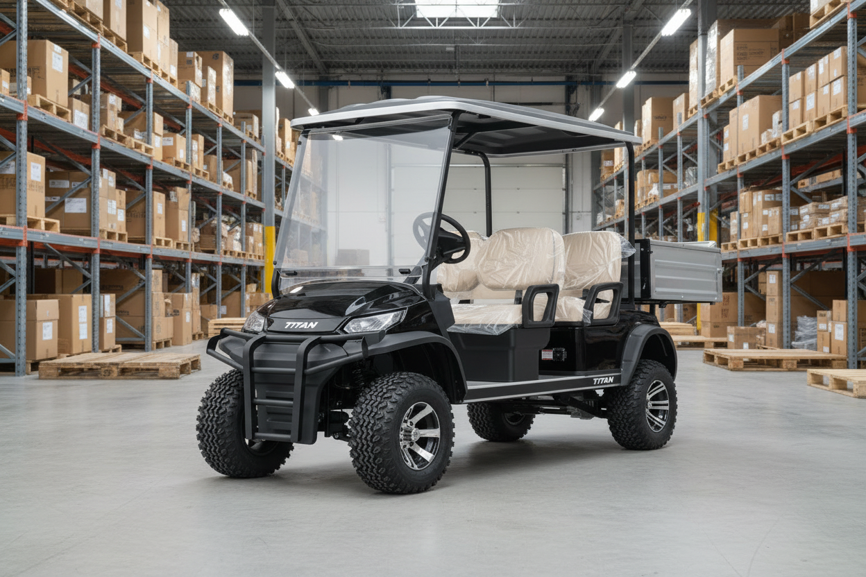 XF4 Cargo - Black Body & Off White Seats