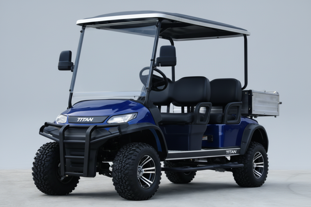 XF4 Cargo - Metallic Blue Body & Black Seats